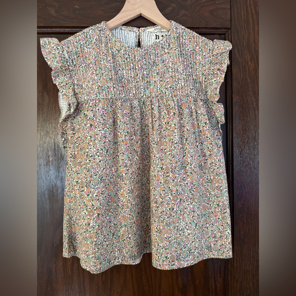Harper Sage Women’s Kaleidoscope Blouse- Lavender Ochre